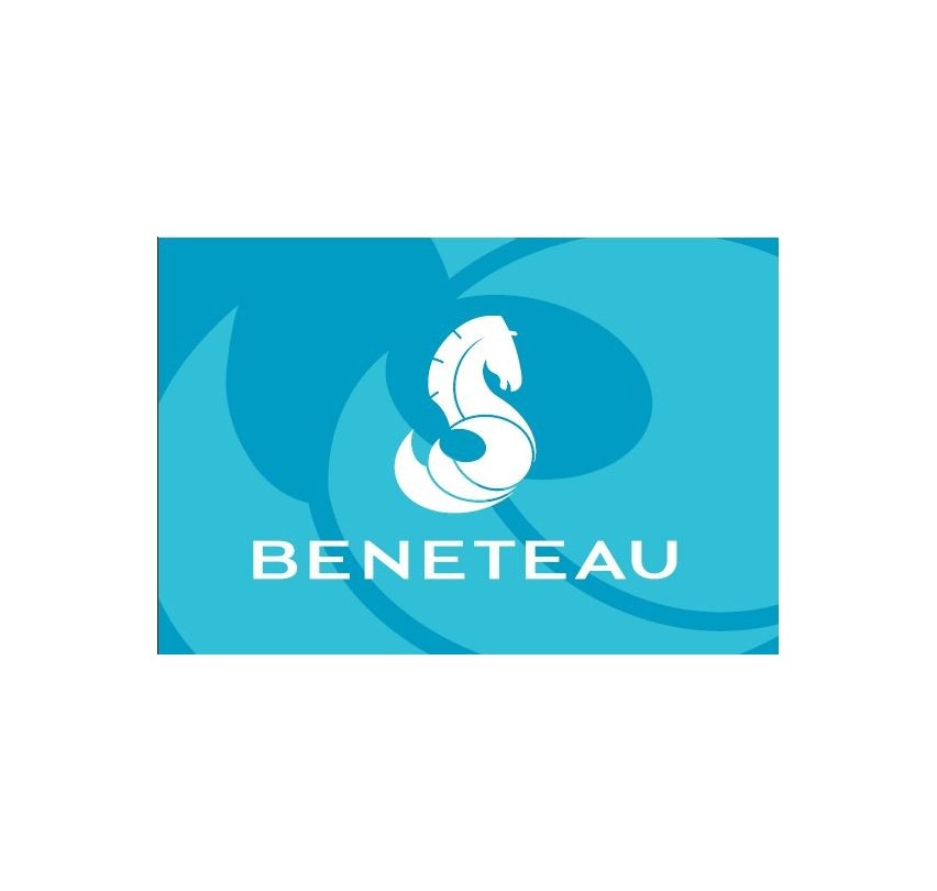 DRAPEAU "BLEU BENETEAU" - 100 X 150 CM