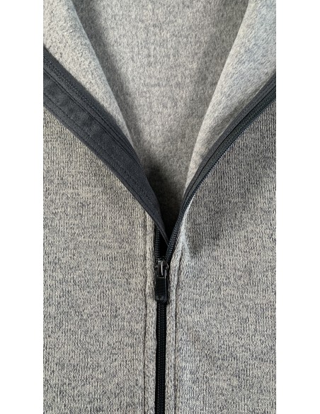 VESTE MAILLE POLAIRE GRISE