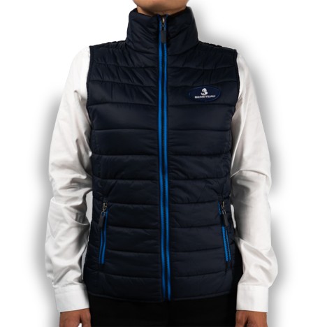 WOMEN NAVY BLUE BODYWARMER 2